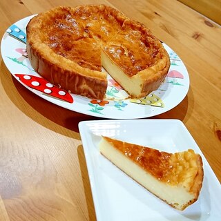 簡単♪ヨーグルトでまるでチーズケーキ♪